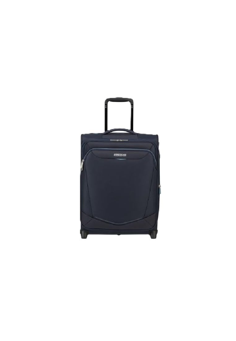 Maleta de Cabina American Tourister Upright SummerRide 55cm/ 55x40x20cm/ 2 Ruedas/ Azul Marino