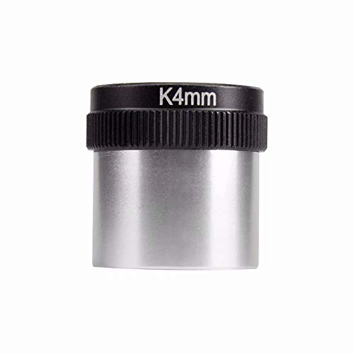 Moutec Ocular del telescopio K4, Lente con Recubrimiento múltiple para telescopios astronómicos de 1.25"y 31.7 mm