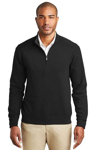 Amazon.com: Port Authority Interlock 1/4-Zip : Sports & Outdoors