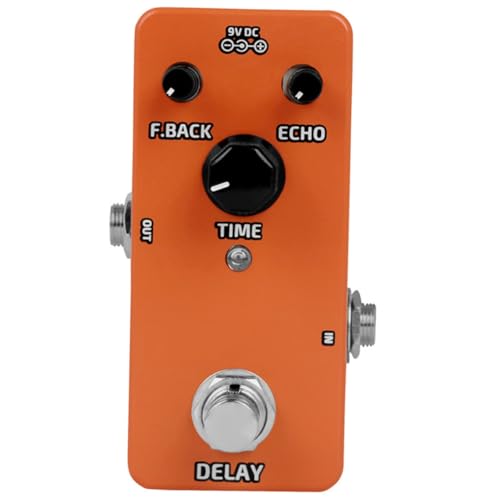 ULDIGI Stereo Delay Effect Pedal for Electric Guitar Metal Shell Easy to Adjust Tone Guitar Effects Pedal
