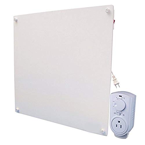 Amaze Heater 400SSTH 400W with PlugIn Thermostat Electric Panel Room