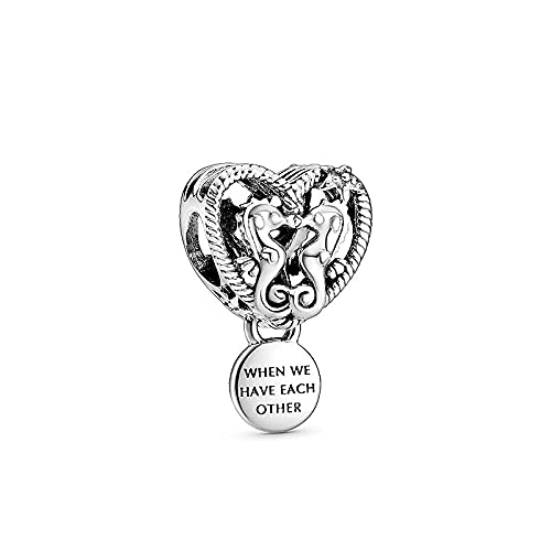 Bracelet Pandora S925 cœur en cristal l'accessoire chic pour vos soirées