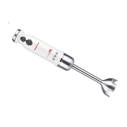 Magefesa 02BA4122000 Batidora Inoxidable 750 W Mescolare, 700 W, 600 milliliters, Aluminio, Acero, Color Blanco