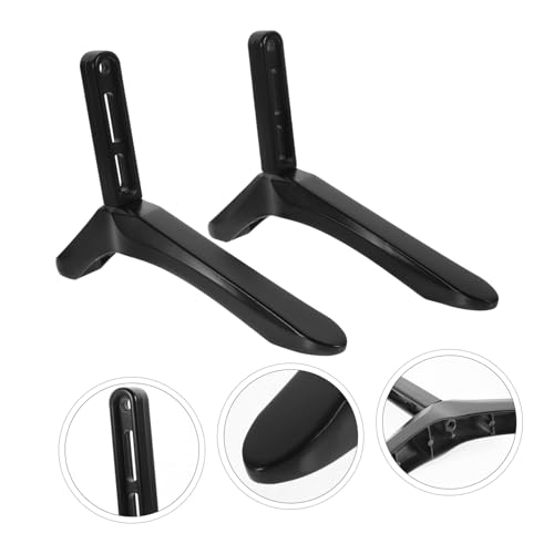 Support TV de table Baluue évite les chutes d'écran avec sa base lourde - 5