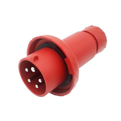 PKF32G735 Five-core 32A Concealed Straight Industrial Socket 3P+N+E IP67