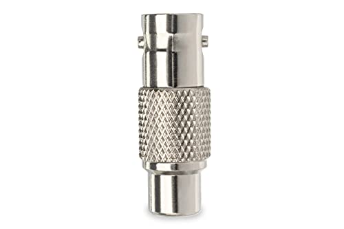 Hosa NBR-321 75-ohm Coupler, BNC to RCA miniatura 3