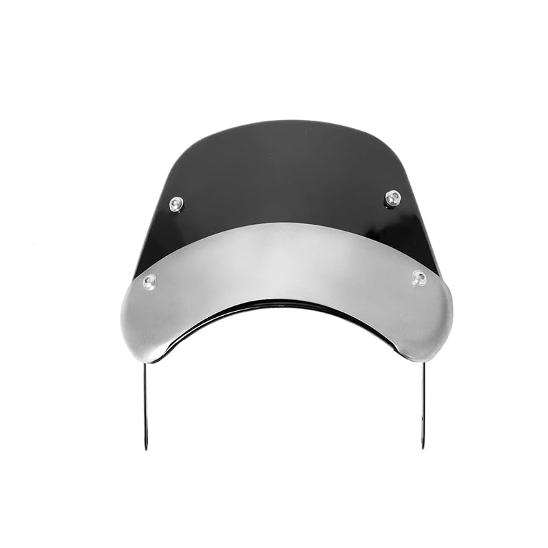 1 Pièce Pare-Brise de Moto pour Kymco AK550 AK 550 2017-2024, Bulle Déflecteur de Vent, Saut de Vent Haute Protection,C