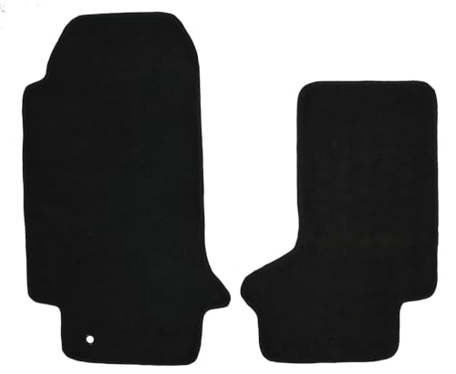 Auto Mat Store Custom Fit 2 Piece Carpet Front Mats for Pontiac Solstice & Saturn Sky - Black (2009)