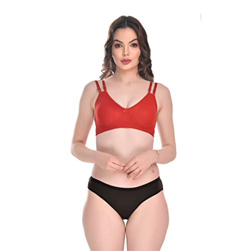 Image of SGC Sweden Women Mix Cotton Thongs Lingerie Set