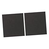 PHENOFICE 2Pcs High Temp Graphite Carbon Felt Blanket for Vacuum Furnace Insulation Fireproof Soft Cloth for Laboratory Industrial Use Heat Resistant Shield