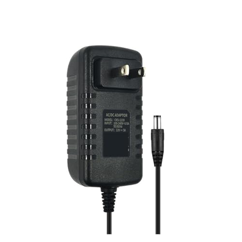 Adaptateur secteur 12V 3A 36W avec moniteur LED sécurité