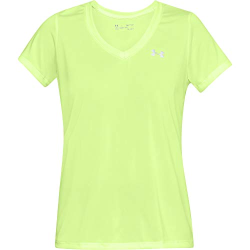 Image of Under Armour Womens Tech V-Neck Twist Short-Sleeve T-Shirt