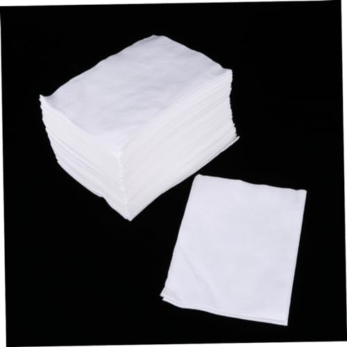 FRCOLOR 100 Peças Suprimentos De Limpeza Kit De Cuidados Posteriores Maquiagem Almofadas De Algodão