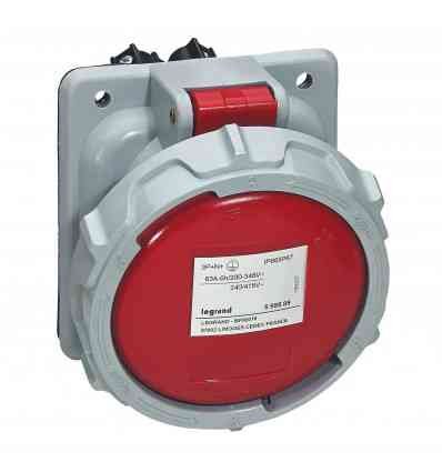 Legrand 555589 Prise fixe P17 IP66/67 63A, 380V~ à 415V~, 3P+N+T
