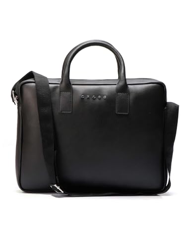 Image of Cross Mens Black High Volt Stylish 15 Inch Laptop Bag