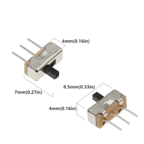 Interruptor SS12D00 para sustituir botones rotos en linternas led y circuitos de baterias 5