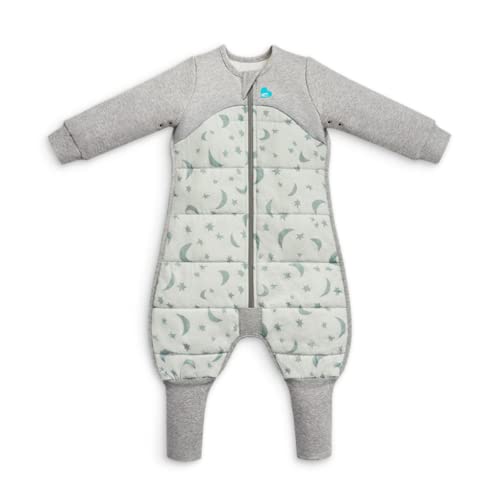 Image of Love to Dream Warm Baby Sleep Suit (12-24 Mo), Super Soft Temp Regulating Sleeping Sack, 2.5TOG Warm Wearable Blanket, Olive
