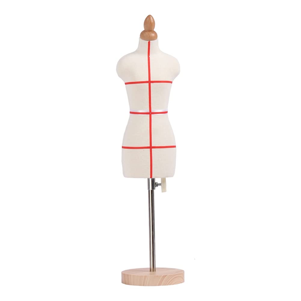 Maniquí de costura mini para aprender a diseñar ropa infantil sin desperdiciar tela