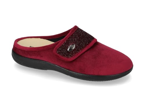 Valleverde 25103, Ciabatte Pantofole Donna con Plantare Estraibile e Strappo