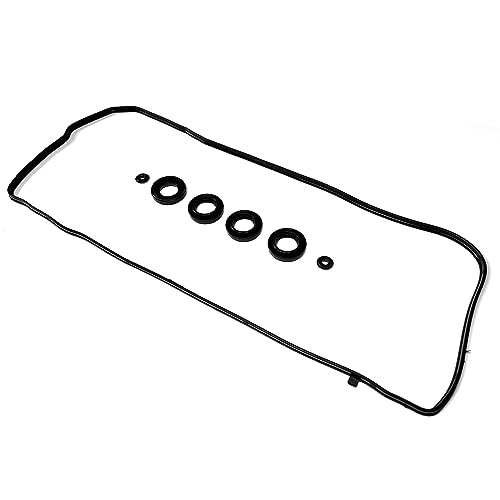 Image of Valve Cover Gasket Set VS50776R Replacement for Toyota Corolla Matrix Vibe Fits for Scion IM XD 1.8L L4 Gas DOHC N /A 2ZR-FE 2ZR-FAE 2008 2009 2010 2011 2012 2013 2014 2015 2016 2017