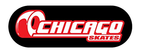 Chicago Boy's Adjustable Quad Roller Skate, Blue/Silver, Small