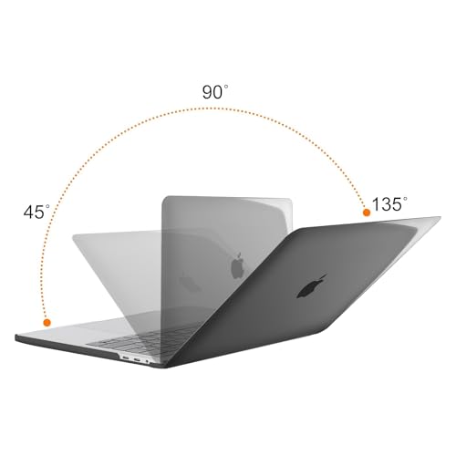 Image of MOSISO Compatible with MacBook Pro 13 inch Case M2 2025, 2024, 2023, 2022-2016 A2338 M1 A2251 A2289 A2159 A1989 A1708 A1706, Plastic Hard Shell&Keyboard Cover&Screen Film&Storage Bag, Crystal Black