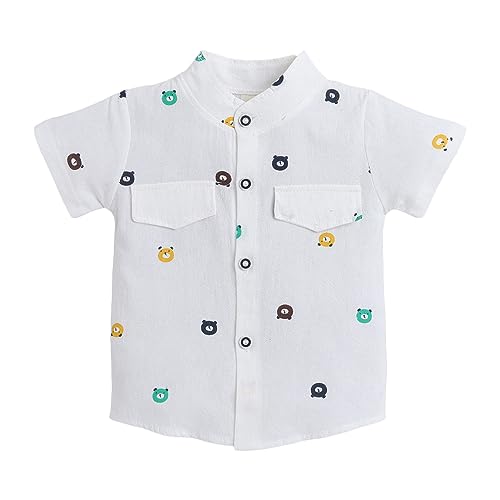 Image of Hopscotch Boy's Cotton Printed Clothing Set