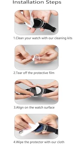 Image of VERTUS Premium Tempered Glass Screen Protector for Amazfit Balance 46mm [3-PACK]