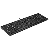 266C9AA#A2Q HP Clavier Filaire 125