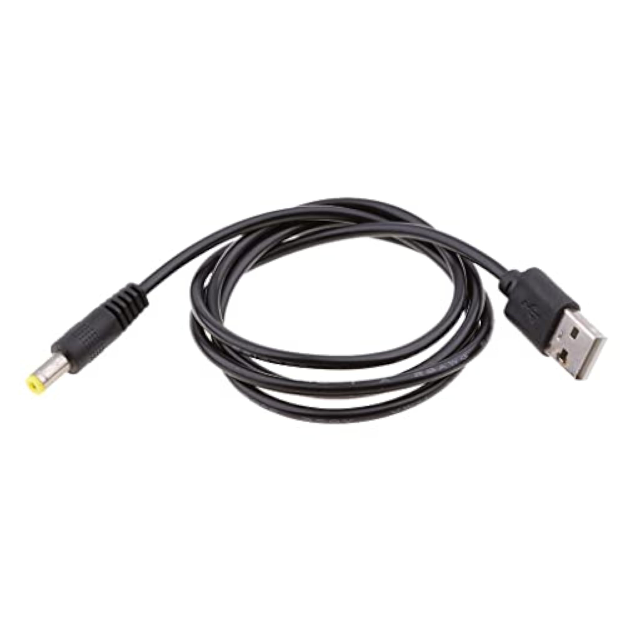 USB DC Power Charging Cable USB-A to 2.1mm