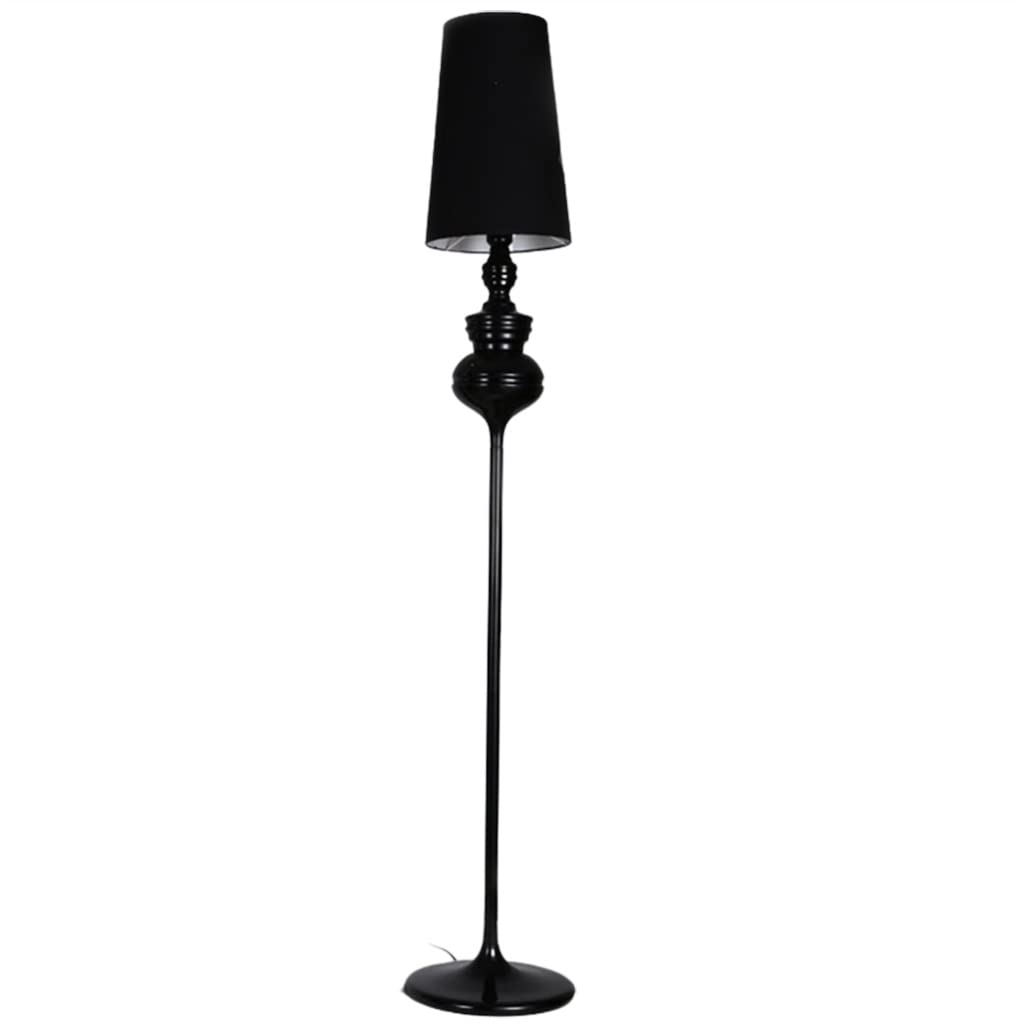 Lámpara de pie neoclásica de diseño distinguido con pantalla premium para salón