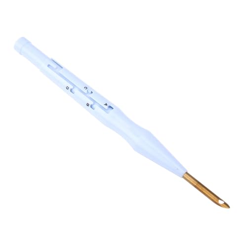 Yctze Adjustable Embroidery Needle Punch Pen Kit, 2.2mm Lightweight DIY Craft Tool for Kids, Pack of 2, Perfect for Punch Rug, Costura & Wool Yarn