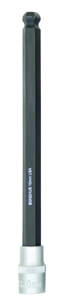 Douille 3/8 avec embout 10 mm Bondhus 43876 pour accès difficile 15 cm