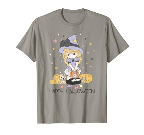 Precious Moments Witch Trick Or Treat Halloween T-Shirt Cover