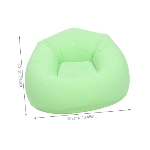 Sofá inflable PRETYZOOM reclinable contra el dolor de espalda al descansar 4