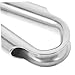 HAKIDZEL Heavy Duty Stainless Steel Wire Rope Thimble for Towing Rigging Construction Reusable Cable Clamp Corrosion-Resistant Protective Chuck for Industrial Use