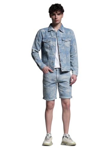 Image of JACK & JONES Men's Cotton Blend Standard Length A-Line Coat