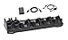 Zebra Enterprise CRD-TC8X-5SE4BC-01 4 Slot Ethernet Cradle with 4 Slot Spare Battery for TC8000 Touch Mobile Computer, Requires Power Supply, DC Cable and AC Line Cord