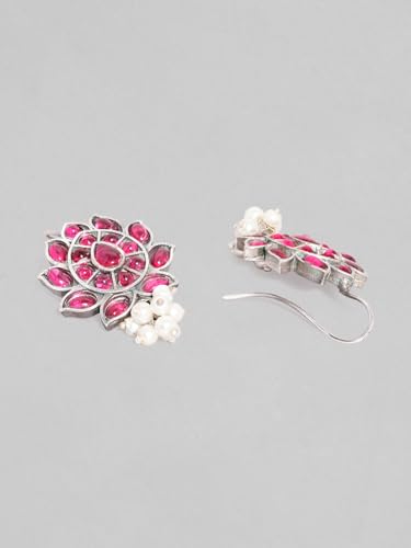 Image of Rubans Demi Fine Stainless Steel Stud Earrings Daily Gift for Women & Girls