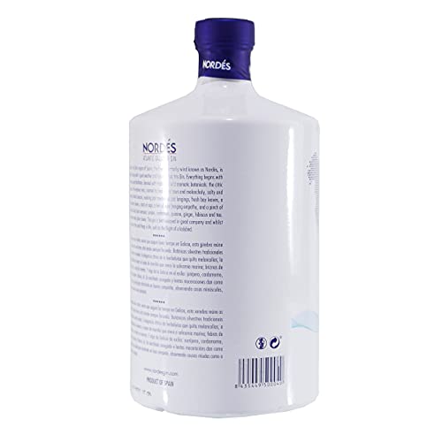 Nordés Atlantic Galician Gin mit Geschenk-Holzkiste – Bild 3