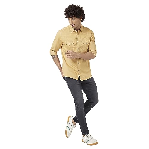 Image of Spykar Men's Skinny Fit Low-Rise Casual Jeans