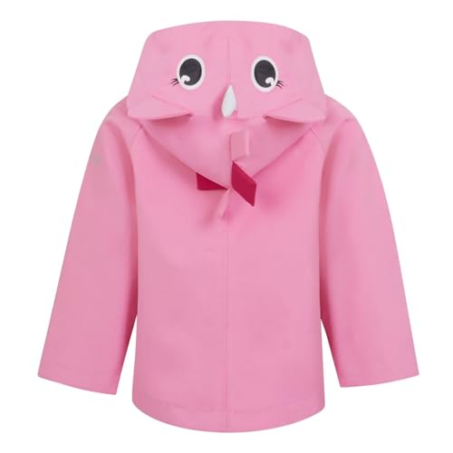 Childrens/Kids Luna The Unicorn Waterproof Jacket (24-36 Months) (Sweet Pink)2