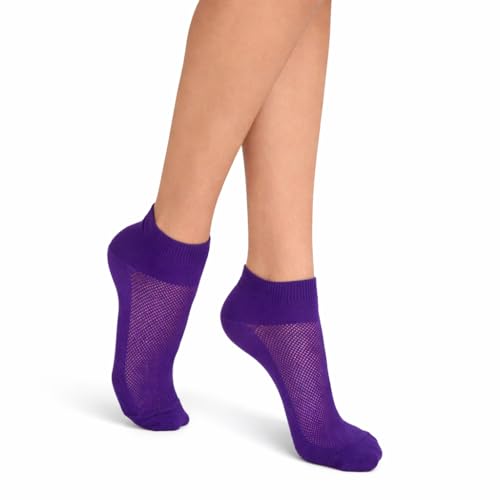 Image of RONDO 3 Pack Thin Ankle Socks - Unisex Ultra Thin Breathable Athletic Socks - Low Cut Running Ankle Socks - Thin Cotton Socks