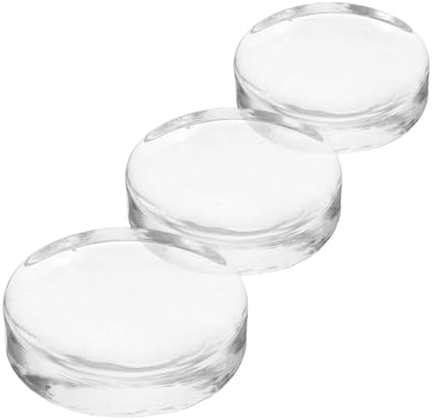 NUOBESTY 3 adet kalın cam ağırlıklar fermente etmek için şeffaf konserve ağırlıkları Ø 7 cm camdan ekleme ağırlığı, lahana turşusu Kimchi ve geniş ağızlı kavanozlar için - Görsel 1