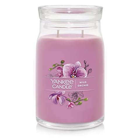 Yankee Candle Wild Orchid Scented Large Jar Candle Cover