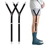 Photo Gallery euphhonycs 1 paio di reggicalze elastiche regolabili per camicie da uomo, con morsetti di bloccaggio antiscivolo, accessori per camicie, per uomo e donna, colore nero Photo Gallery euphhonycs 1 paio di reggicalze elastiche regolabili per camicie da uomo, con morsetti di bloccaggio antiscivolo, accessori per camicie, per uomo e donna, colore nero