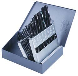 Jobber Drill Set, 21 PC, HSS, 118 Deg