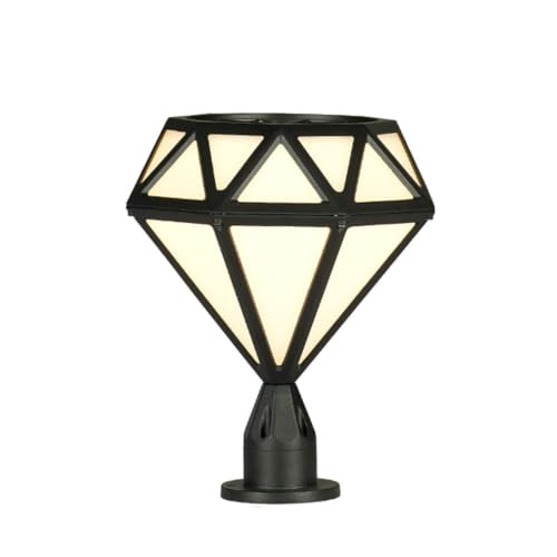 Lampe sur poteau extérieur anti-rouille pour éclairer vos allées