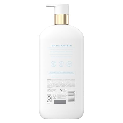 Dove Serum+ Hydration Body Wash with Hyaluronic Acid, 30 fl oz | For acne-prone skin, Helps illuminate and refine skin, With 6% hydrating serum - image 2