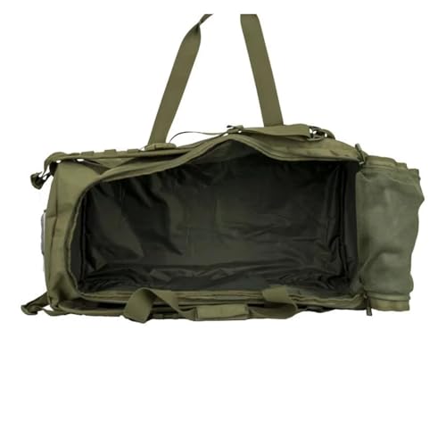 106L Luggage Duffel Bag Camping Backpack Tactical Large Bags Men's Hiking Travel Mountaineering Trip Utility Gym Weekend Duffle(Black)3